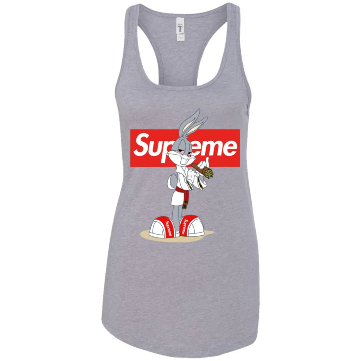 Supreme Rabbit Smoking T-shirt Women Tank Top