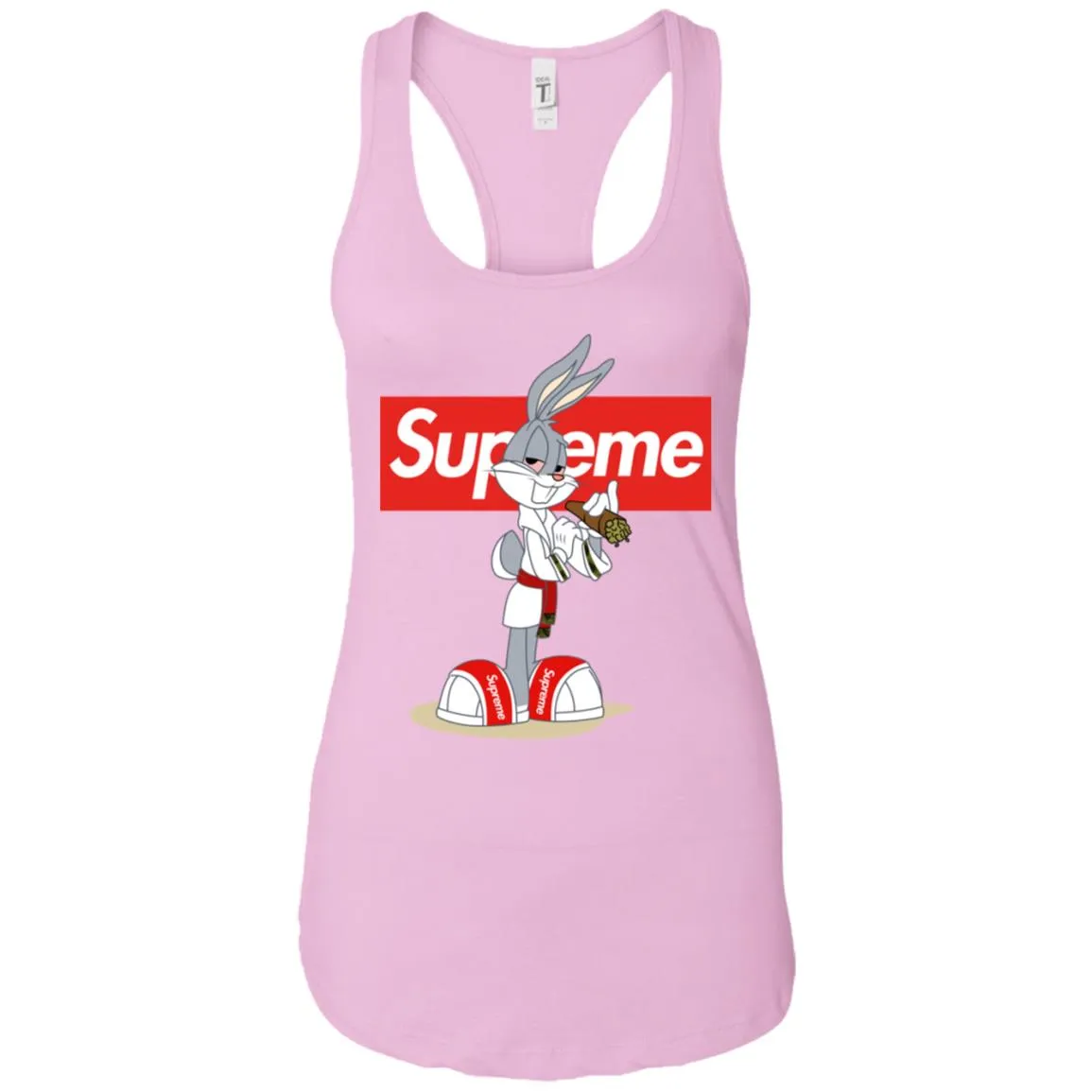 Supreme Rabbit Smoking T-shirt Women Tank Top