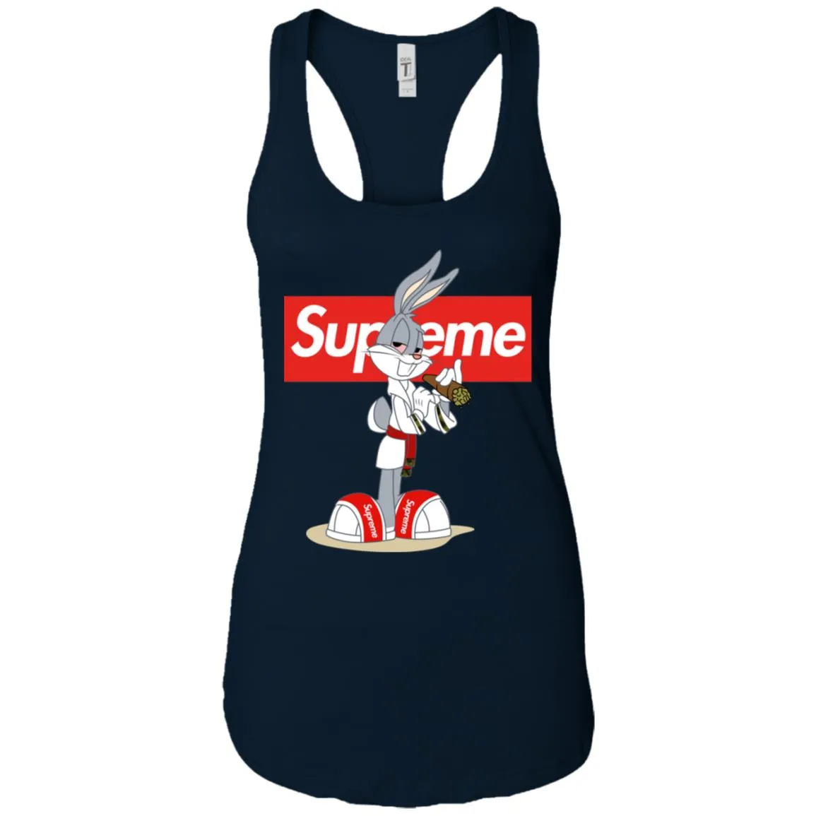 Supreme Rabbit Smoking T-shirt Women Tank Top