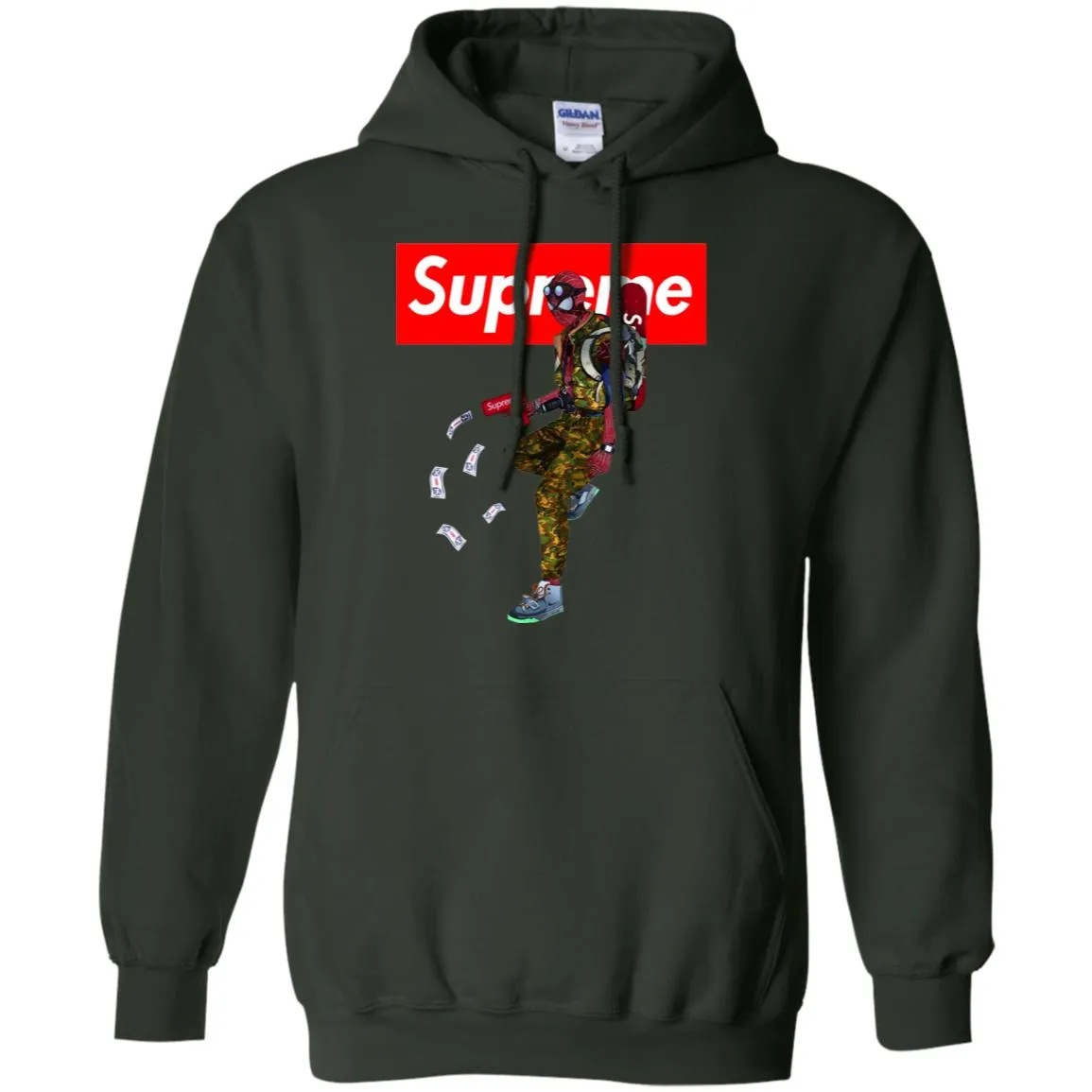 Supreme Spider Man Best T-shirt Pullover Hoodie Sweatshirt