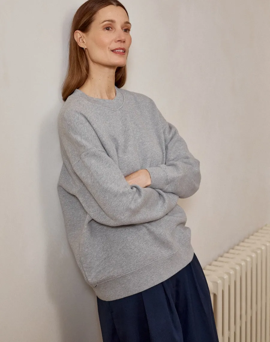 The Relaxed-fit SWEATSHIRT - Slate Grey