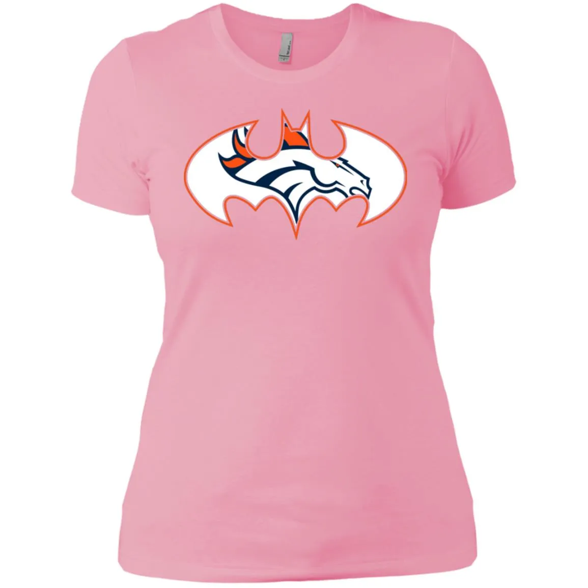 We Are The Denver Broncos Batman Nfl Mashup Women Cotton T-Shirt