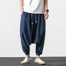 WLS Tabi Harem Pants Blue