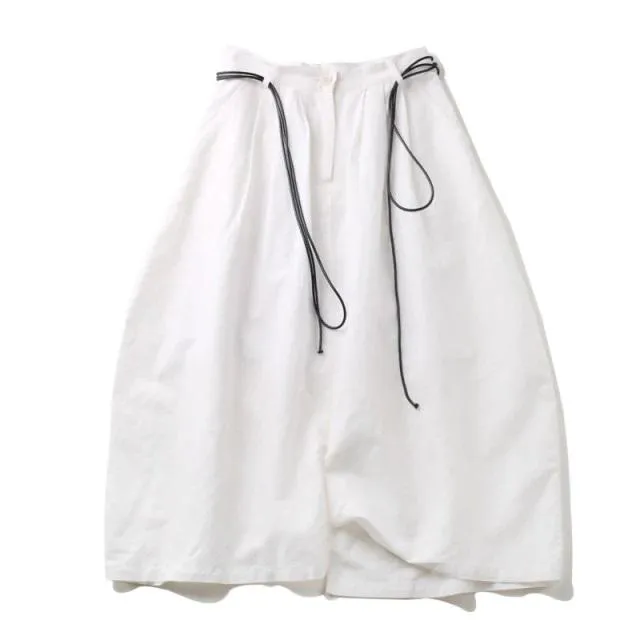 Yuruidesu Linen Ankle Pants